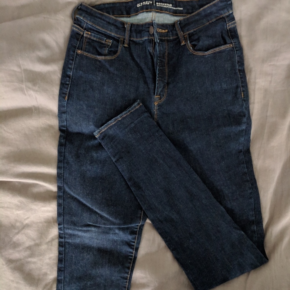 Old Navy Rockstar High Waisted Super Skinny Jeans